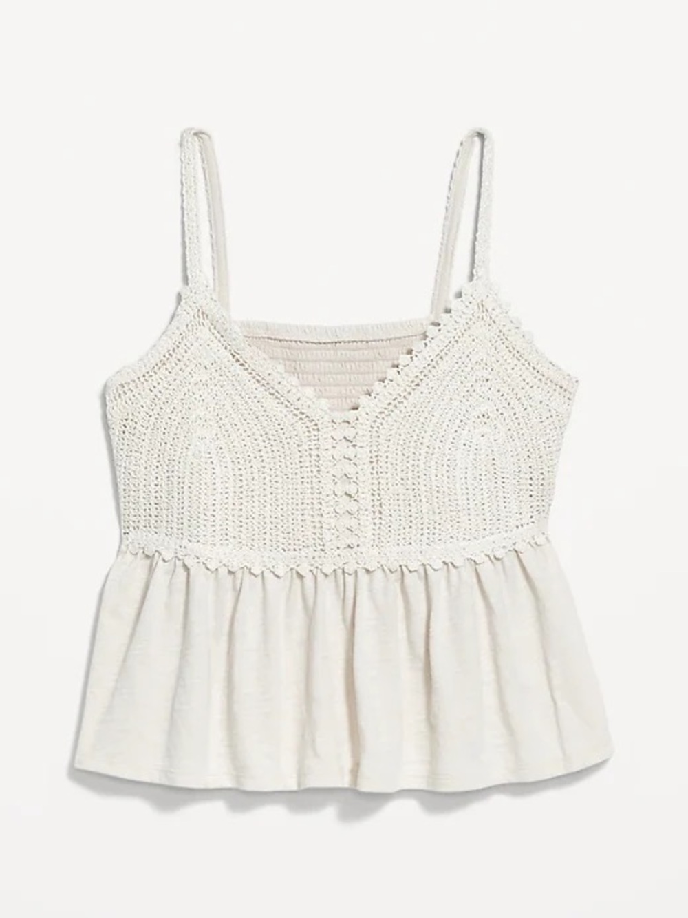 Sleeveless Crochet Top